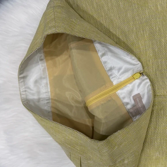 Banana Republic Lemon Yellow Pencil Skirt - Picture 7 of 8